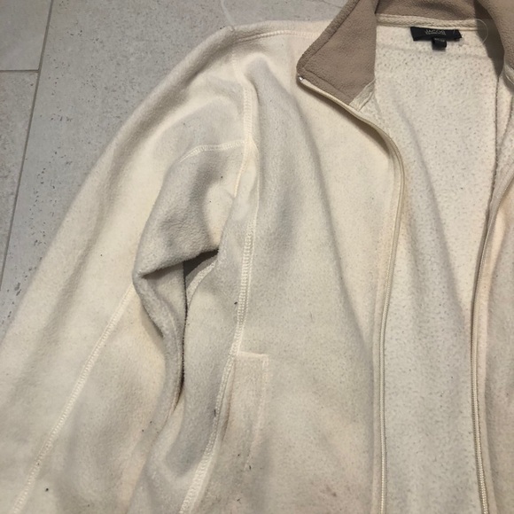 Jacob Cream Zip Up Fleece Sweater - Picture 2 of 4